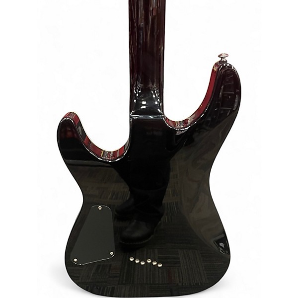 Used Schecter Guitar Research c-1 elite diamond series Black  Solid Body Electric Guitar