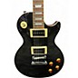 Used Epiphone Les Paul Classic Trans Black Solid Body Electric Guitar