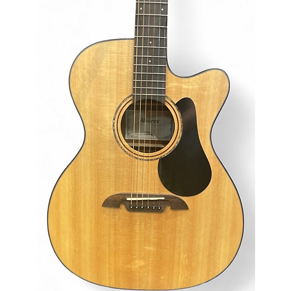 Used Alvarez AF30CE Natural Acoustic Electric Guitar