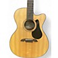 Used Alvarez AF30CE Natural Acoustic Electric Guitar