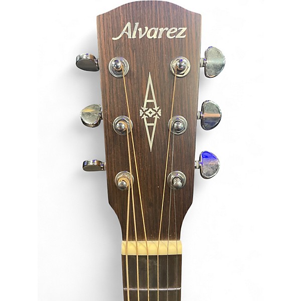Used Alvarez AF30CE Natural Acoustic Electric Guitar
