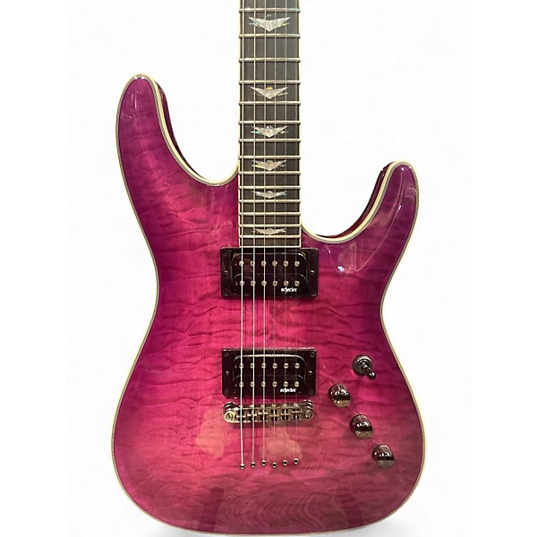 Used Schecter Guitar Research Omen Extreme 6 2 Color Sunburst Solid Body Electric Guitar