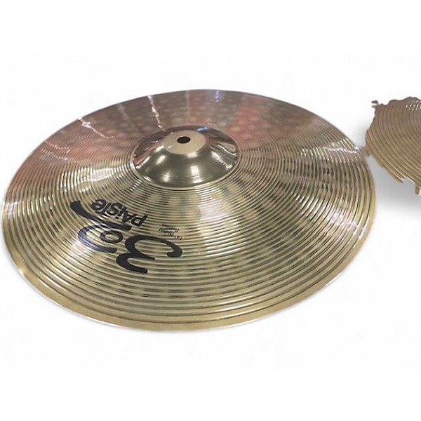 Used Paiste 14in 302 Hi Hat Pair Cymbal