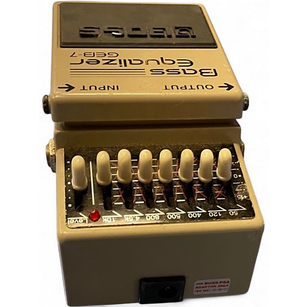 Used BOSS GEB7 7 Band Bass Equalizer Bass Effect Pedal