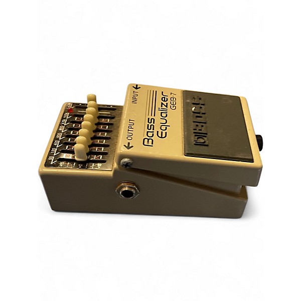 Used BOSS GEB7 7 Band Bass Equalizer Bass Effect Pedal