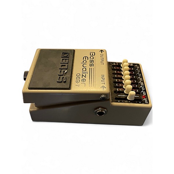 Used BOSS GEB7 7 Band Bass Equalizer Bass Effect Pedal