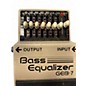 Used BOSS GEB7 7 Band Bass Equalizer Bass Effect Pedal