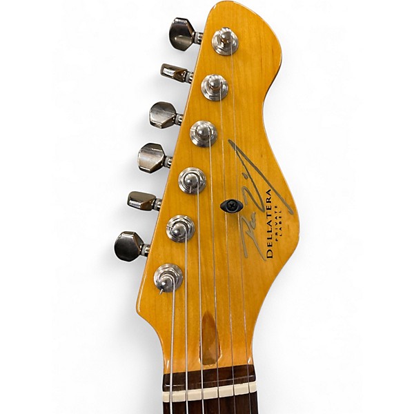 Used Dellatera DEAN ZELINSKY Tobacco Burst Solid Body Electric Guitar