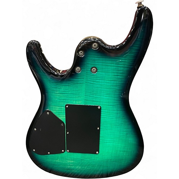Vintage 1994 Ibanez S540FM Flammed Green Solid Body Electric Guitar