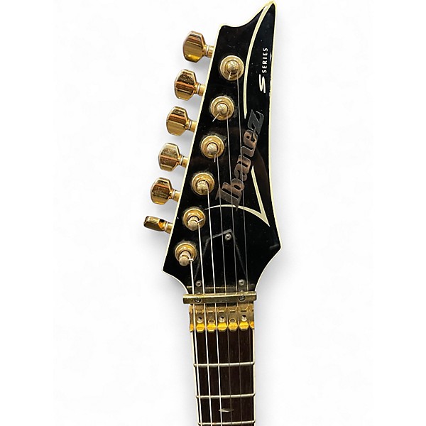 Vintage 1994 Ibanez S540FM Flammed Green Solid Body Electric Guitar