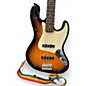 Used Squier Affinity Jazz Bass 2 Tone Sunburst Electric Bass Guitar
