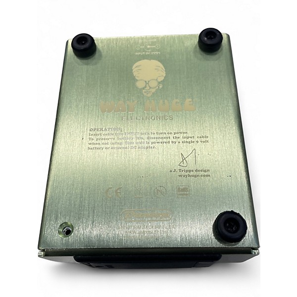 Used Way Huge Electronics WHE202 Green Rhino Overdrive Effect Pedal
