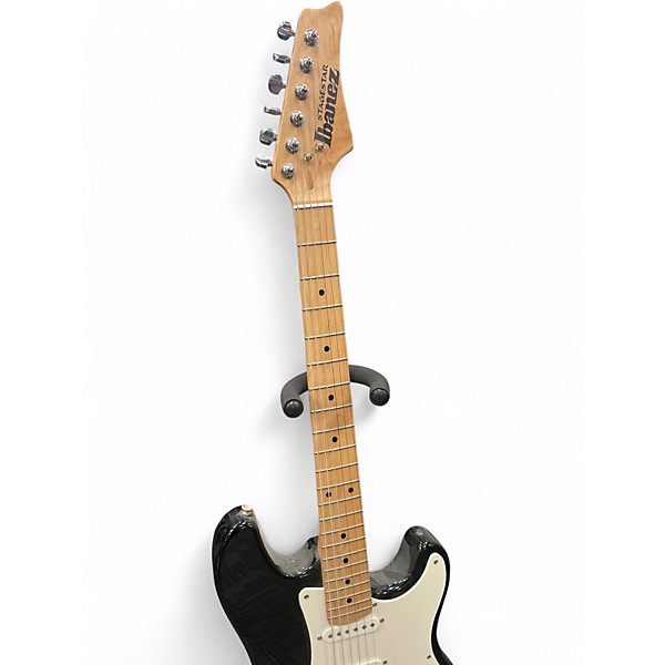 Used Ibanez STAGESTAR Black and White Solid Body Electric Guitar