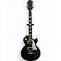 Used 2020s Epiphone Les Paul Standard Ebony Solid Body Electric Guitar