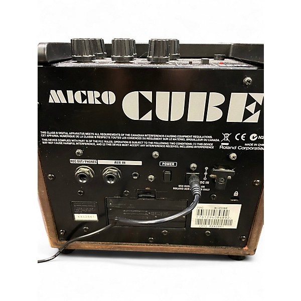 Used Roland Micro Cube Guitar Combo Amp