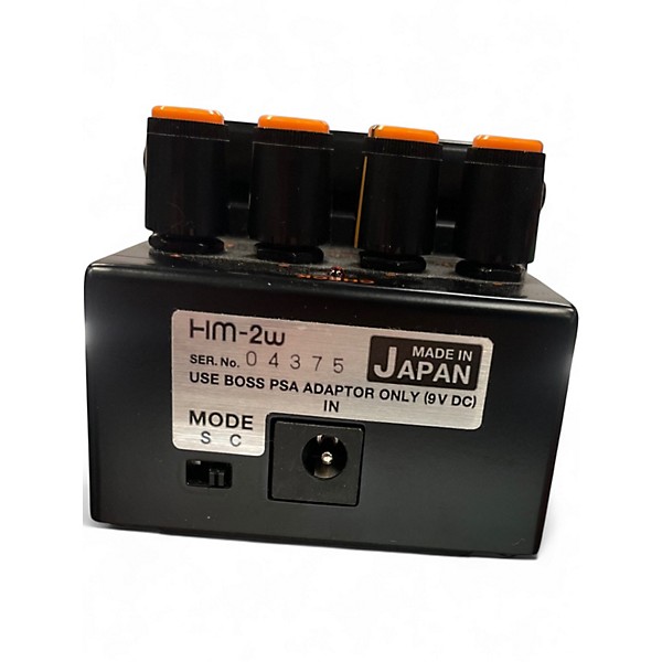 Used BOSS HM2W Heavy Metal Waza Craft Effect Pedal