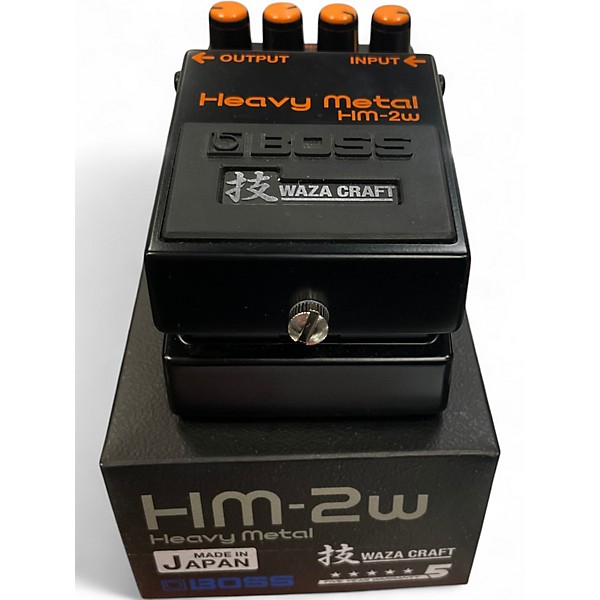 Used BOSS HM2W Heavy Metal Waza Craft Effect Pedal
