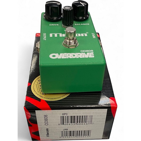Used Maxon OD808 Overdrive Effect Pedal