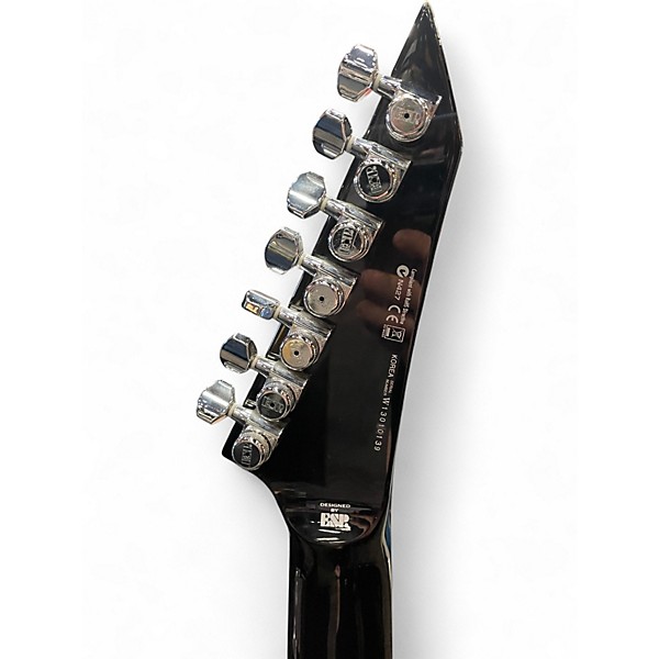 Used ESP LTD SC607B 7 String Baritone Black Solid Body Electric Guitar