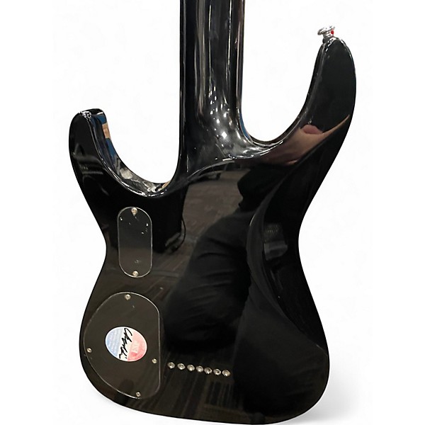 Used ESP LTD SC607B 7 String Baritone Black Solid Body Electric Guitar