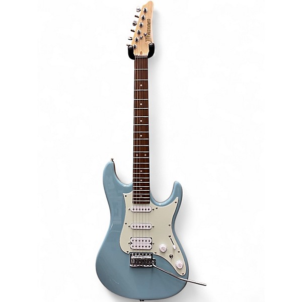 Used Ibanez AZES40 Blue Solid Body Electric Guitar