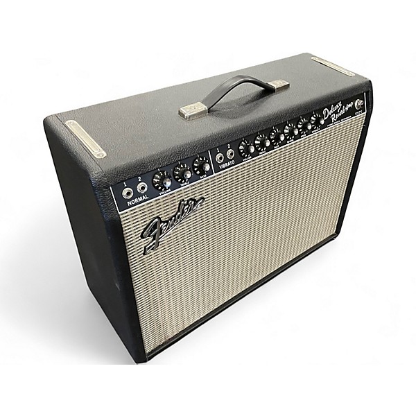 Used Fender 1965 Reissue Deluxe Reverb 22W Tube Guitar Combo Amp