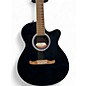 Used Fender FA135CE Concert Black Acoustic Electric Guitar