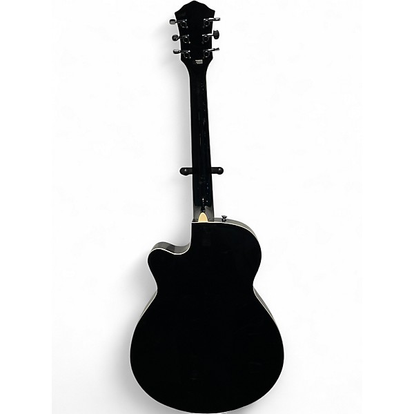 Used Fender FA135CE Concert Black Acoustic Electric Guitar