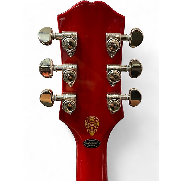 Used Epiphone SHINICHI UBUKATA ES-335 SATIN CHERRY Hollow Body Electric Guitar