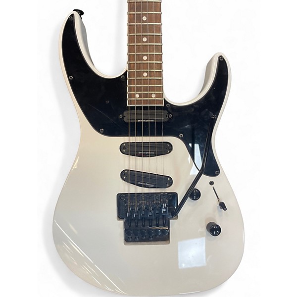 Used Jackson SL4X White Solid Body Electric Guitar