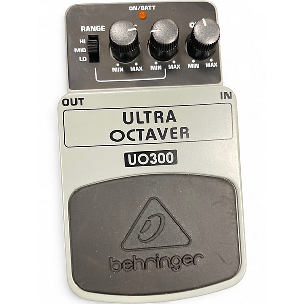 Used Behringer UO300 Ultra Octaver Effect Pedal