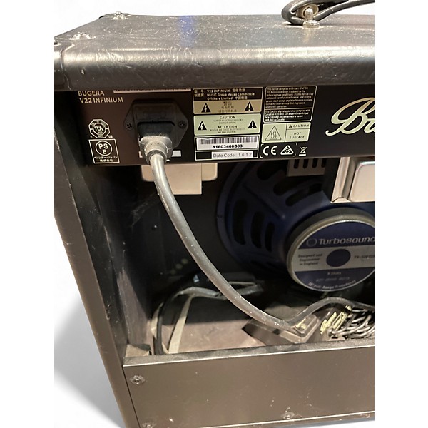 Used Bugera V22 22W 1x12 Tube Guitar Combo Amp