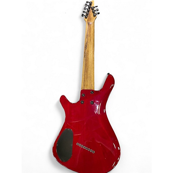 Used Kiesel KVM8 Red Solid Body Electric Guitar