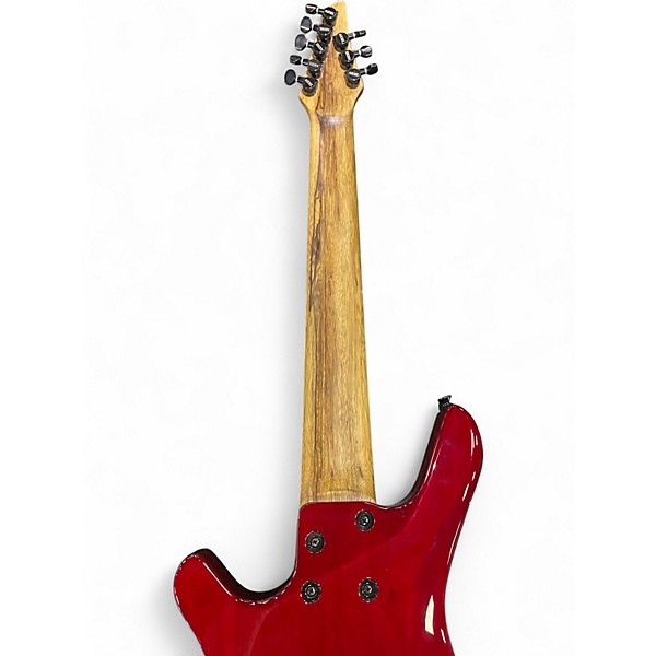 Used Kiesel KVM8 Red Solid Body Electric Guitar