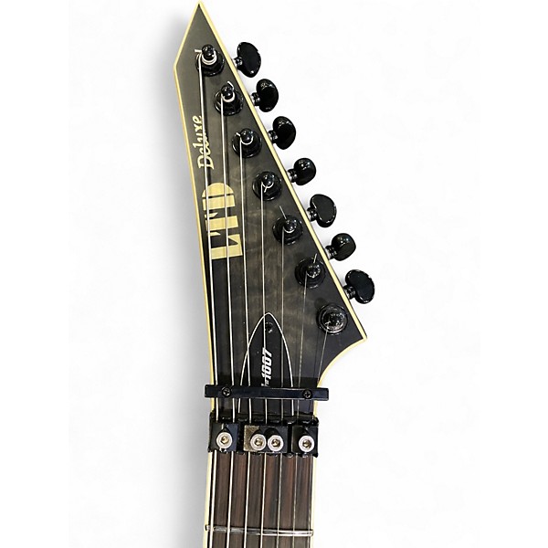 Used ESP LTD M1007 Black Solid Body Electric Guitar