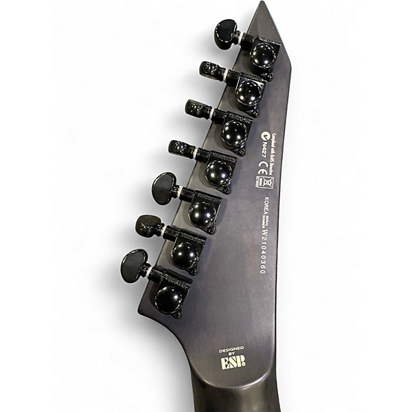 Used ESP LTD M1007 Black Solid Body Electric Guitar
