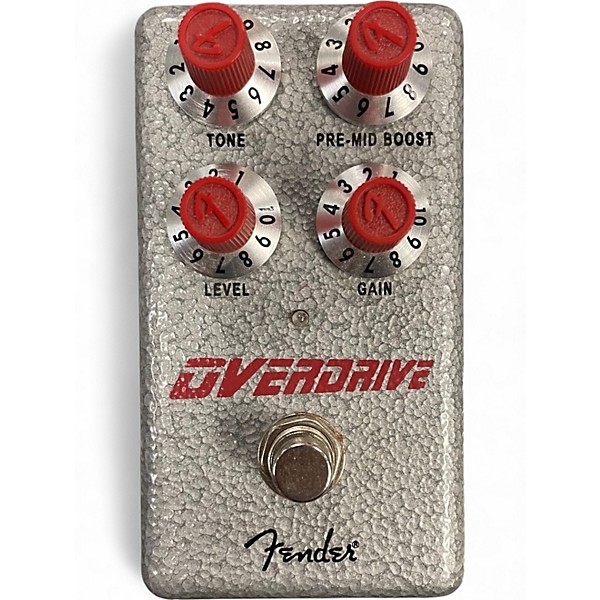 Used Fender HAMMERTONE OVERDRIVE Effect Pedal