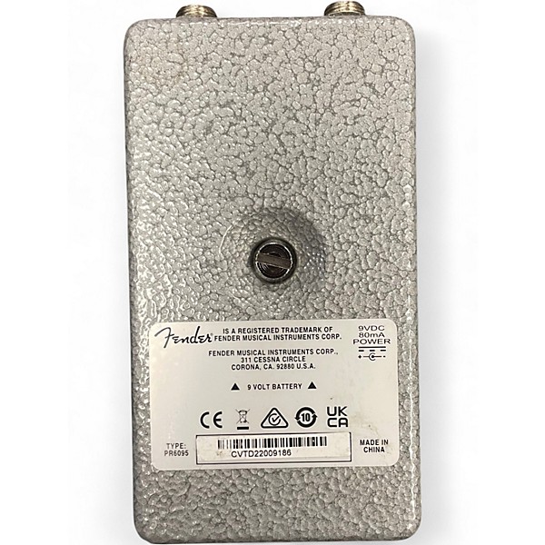 Used Fender HAMMERTONE OVERDRIVE Effect Pedal