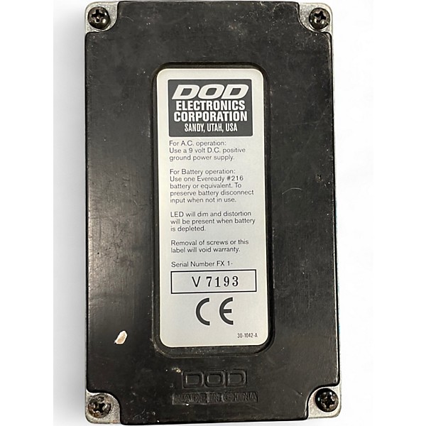 Used DOD FX64 Ice Box Stereo Chorus Effect Pedal