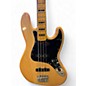 Used Squier Classic Vibe 70s Jazz Bass Natural Electric Bass Guitar