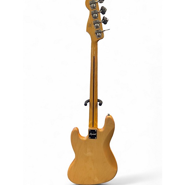 Used Squier Classic Vibe 70s Jazz Bass Natural Electric Bass Guitar