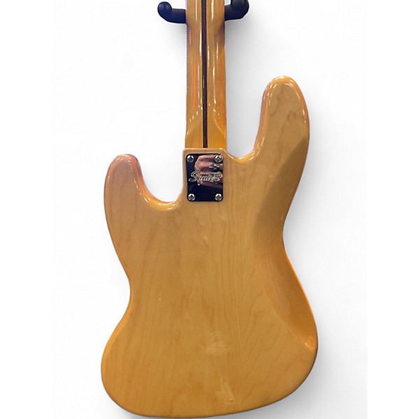 Used Squier Classic Vibe 70s Jazz Bass Natural Electric Bass Guitar