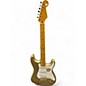 Used 2014 Squier 60th Anniversary Classic Vibe 50s Stratocaster Aztec Gold Solid Body Electric Guitar thumbnail