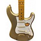 Used 2014 Squier 60th Anniversary Classic Vibe 50s Stratocaster Aztec Gold Solid Body Electric Guitar