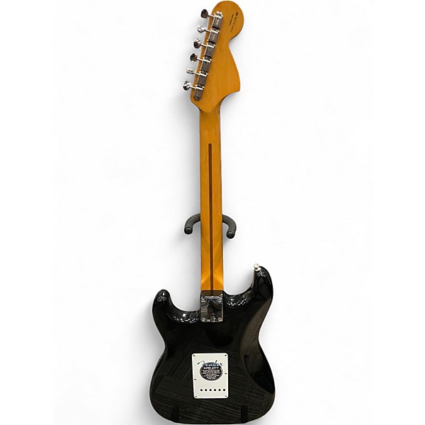 Used 2007 Fender FSR 60s Reverse Special Strat Black Solid Body Electric Guitar