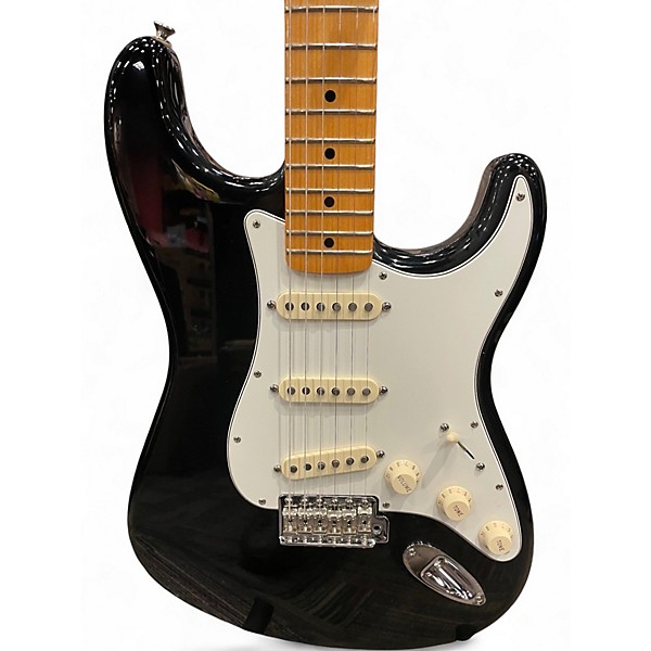Used 2007 Fender FSR 60s Reverse Special Strat Black Solid Body Electric Guitar