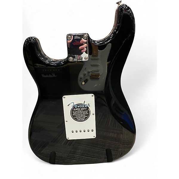 Used 2007 Fender FSR 60s Reverse Special Strat Black Solid Body Electric Guitar