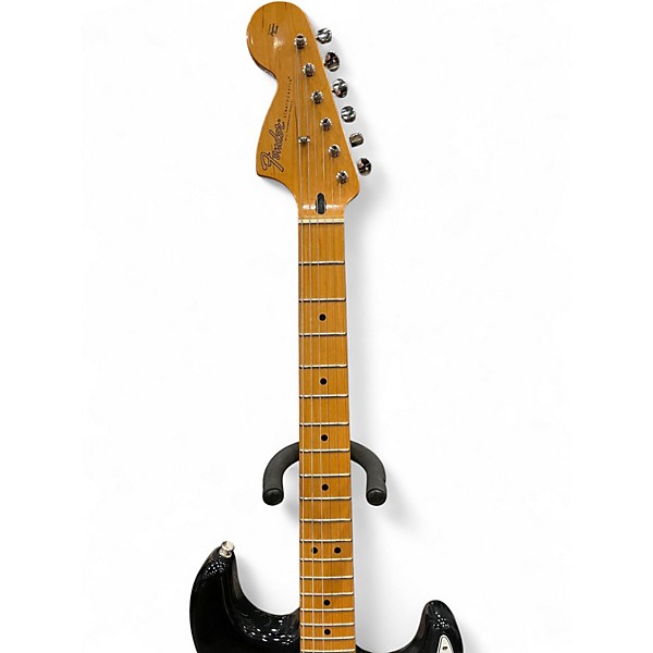 Used 2007 Fender FSR 60s Reverse Special Strat Black Solid Body Electric Guitar