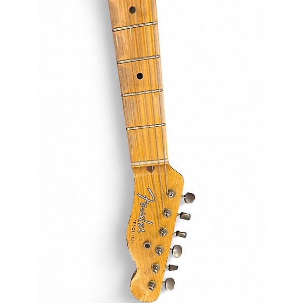 Used 2014 Fender custom shop 52 hs esquire aged white Solid Body Electric Guitar