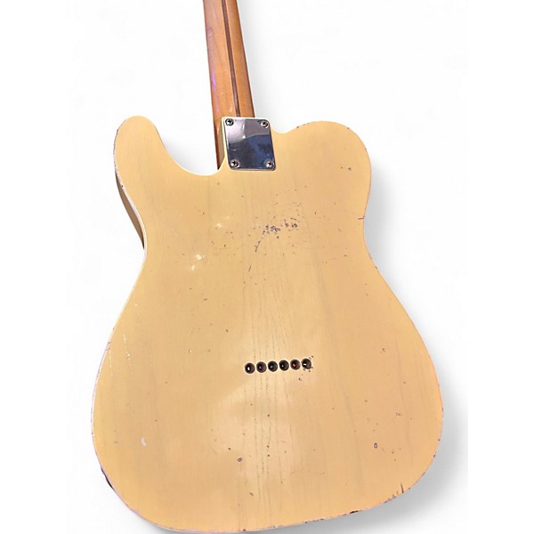 Used 2014 Fender custom shop 52 hs esquire aged white Solid Body Electric Guitar